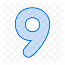 Neun  Symbol