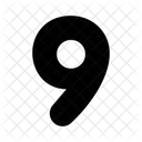 Neun  Symbol