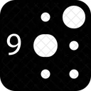 Braille Zahl Buchstabe Symbol