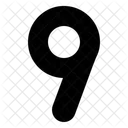 Neun  Symbol