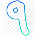 Neun Arabisch Sprache Symbol