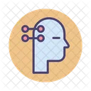 Neural Interface Brain Interface Mind Machine Icon