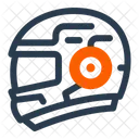 Neural Interface Helmet Technology Cybernetics Icon