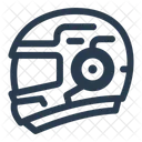 Neural Interface Helmet Technology Cybernetics Icon