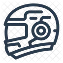 Neural Interface Helmet Technology Cybernetics Icon