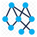 Ai 로봇공학 순환 네트워크 아이콘