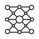Neural Network Artificial Intelligence Deep Learning Icon