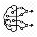 Neural Network Artificial Neurons Ai Layers Icon