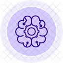 Neural Network Color Circle Icon Icon