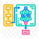 Neural Network Diagram Icon