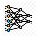 Neural Network Diagram Icon