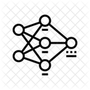 Neural Network Diagram Icon