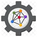 Neural Network Artificial Intelligence Network Icon