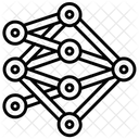 Neural Network Artificial Intelligence Robotics Icon
