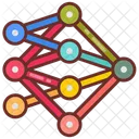 Neural Network Artificial Intelligence Robotics Icon
