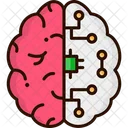 Neurohacking Human Brain Ai Brain Icon