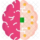 Neurohacking Human Brain Ai Brain Icon