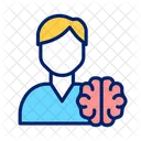 Neurologie Diagnostik Behandlung Symbol