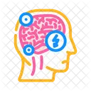 Neurologische Storungen Gehirn Symbol