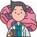 Médico neurologista  Ícone