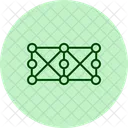 Neuronales Netzwerk Pentaglow Symbol