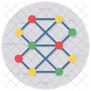 Kunstliches Netz Neuronales Netz Backpropagation Symbol