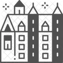 Schloss Neuschwanstein Festung Wiederbelebungsschloss Symbol