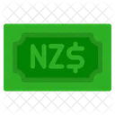 Neuseeland Dollar Banknote Land Symbol