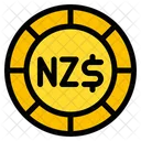 Neuseeland Dollar Munze Wahrung Symbol