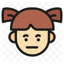 Girl Emoji Child Icon