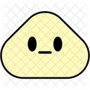 Neutral Emoji Emoticon Icon