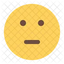 Neutral Meh Smiley Icon