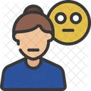 Neutral Customer Female Icon