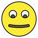 Neutral Emoji Emotion Emoticon Icon