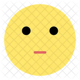 ニュートラルな顔 Emoji アイコン