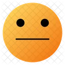 Neutral Face Emoji Face Icon