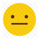 Neutral Smiley Emoji Icon