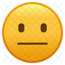 Neutral Face Emoji Emoticon Icon