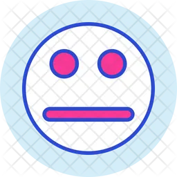 Neutral Face Emoji Emoji Icon