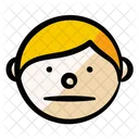 Boy Face Neutral Icon