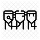 Prozess Neutralisation Verfarbung Symbol