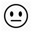 Neutral Avatar Emoji Icono