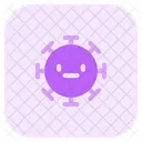 Neutro Emoji De Coronavirus Coronavirus Ícone