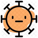 Neutro Emoji De Coronavirus Coronavirus Ícone
