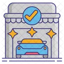 Neuwagenhändler  Symbol