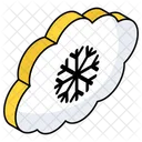 Nevadas Prevision Meteorologica Nublado Icon