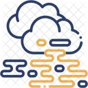 Neblina Nublado Nebuloso Ícone