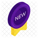 New Badge New Label New Emblem Icon