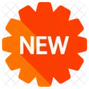 New Sticker Badge Icon