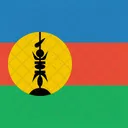 New Caledonia Flag Icon